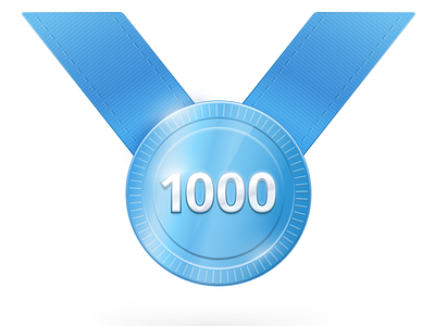 Congratulations! 1000 congratulation email