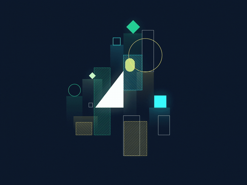 #4 - 36 Days Of Type 36daysoftype 4 abstract balls buildings circle grid jump rebound