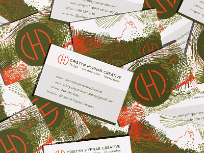 Business cards branding design