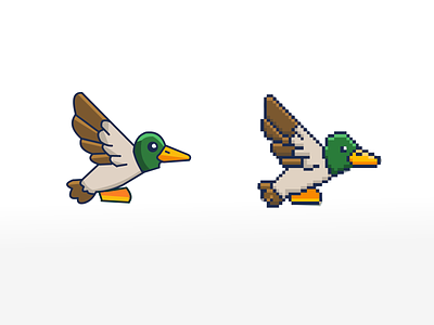 flying duck cute duck duck duck hunt duck icon nintendo duck vector duck