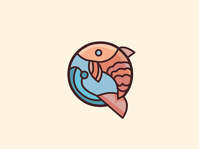 Fish logo fish fish illustration fish logo
