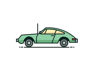 Porsche Car by Liam Wolf on Dribbble