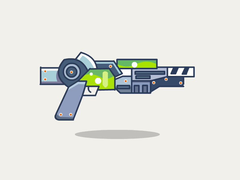 Raygun by Liam Wolf on Dribbble