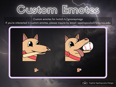 Custom Emotes for Twitch.tv/gmoneymags