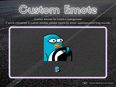 Custom Emote for Twitch.tv/pengwinsss