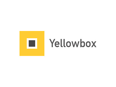 Yellowbox Branding app branding contacts design icon logo logotype startup yellow