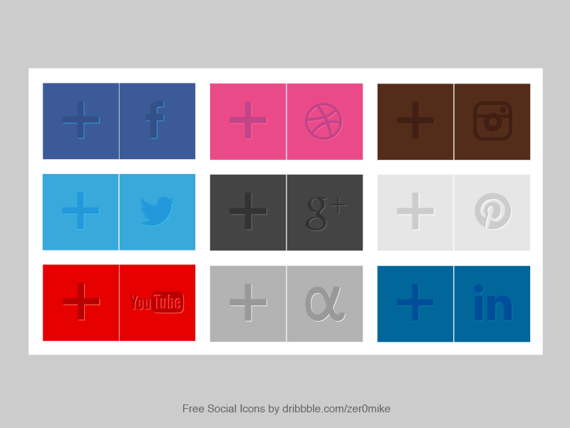 Social Icons Download design downloads free icons illustrator social ui vector