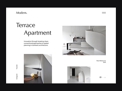 Interior Website Concept