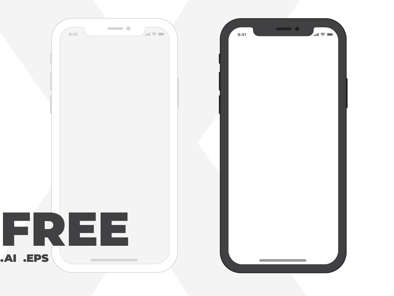 Download iPhone X free mockup by Yulko on Dribbble