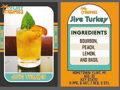 Tropics Cocktail Cards for SHOWDOWN SF