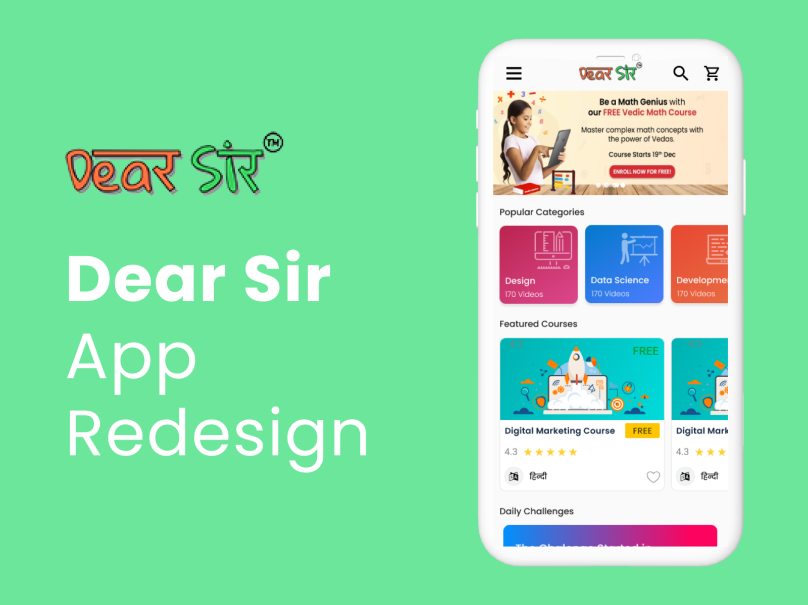 Dear Sir App Redesign By SAHIL ALI SALMANI On Dribbble   9cc649d1c19566ad6e413487eb4467c0 