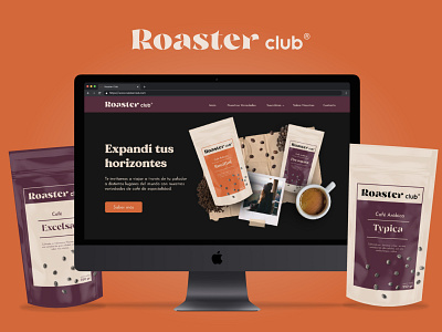 Roaster Club | Web Desing code design graphic design web web coding web desing