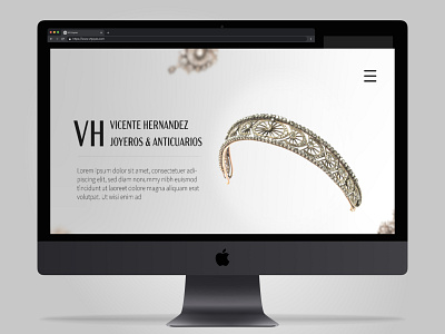 VH Joyas | Web Desing code design graphic design web web desing