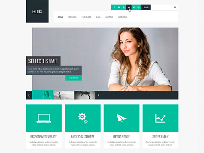 Felius - Responsive Multipurpose Template