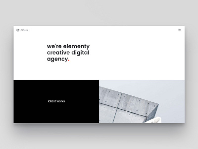 Elementy - Multipurpose One & Multi Page Template agency blog business ecommerce minimal multipurpose onepage portfolio shop themeforest ui ux