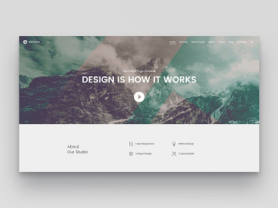 Elementy - Multipurpose One & Multi Page Template