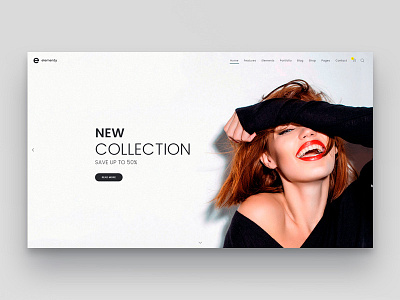 Elementy - Multipurpose One & Multi Page Template agency blog business ecommerce minimal multipurpose onepage portfolio shop themeforest ui ux