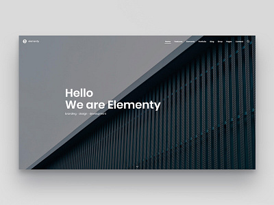 Elementy - Multipurpose One & Multi Page Template