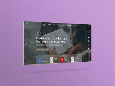 Bookstore Landing Page