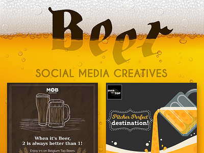 Social Media Creative - Beer