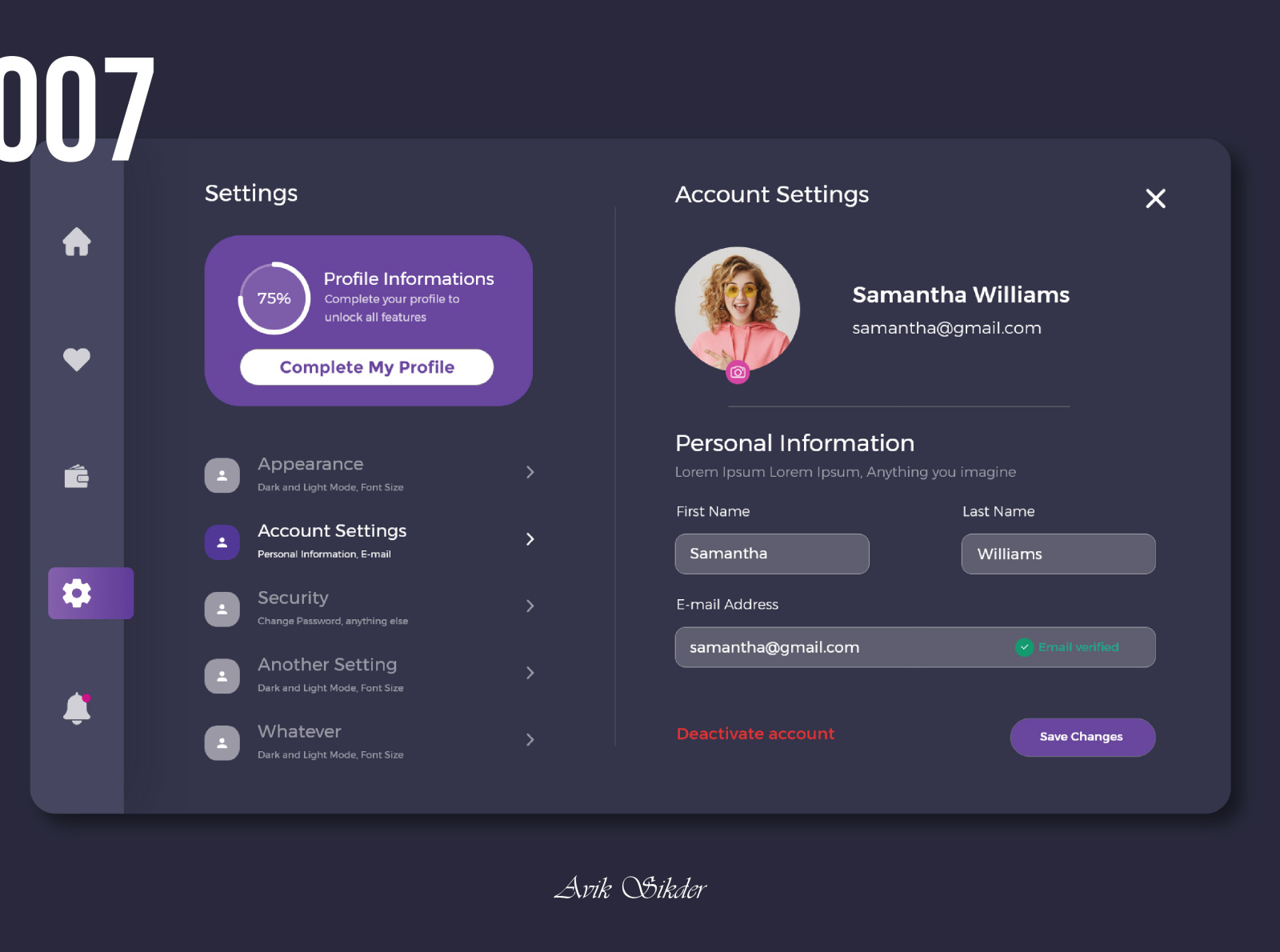 settings-page-ui-by-avik-sikder-on-dribbble