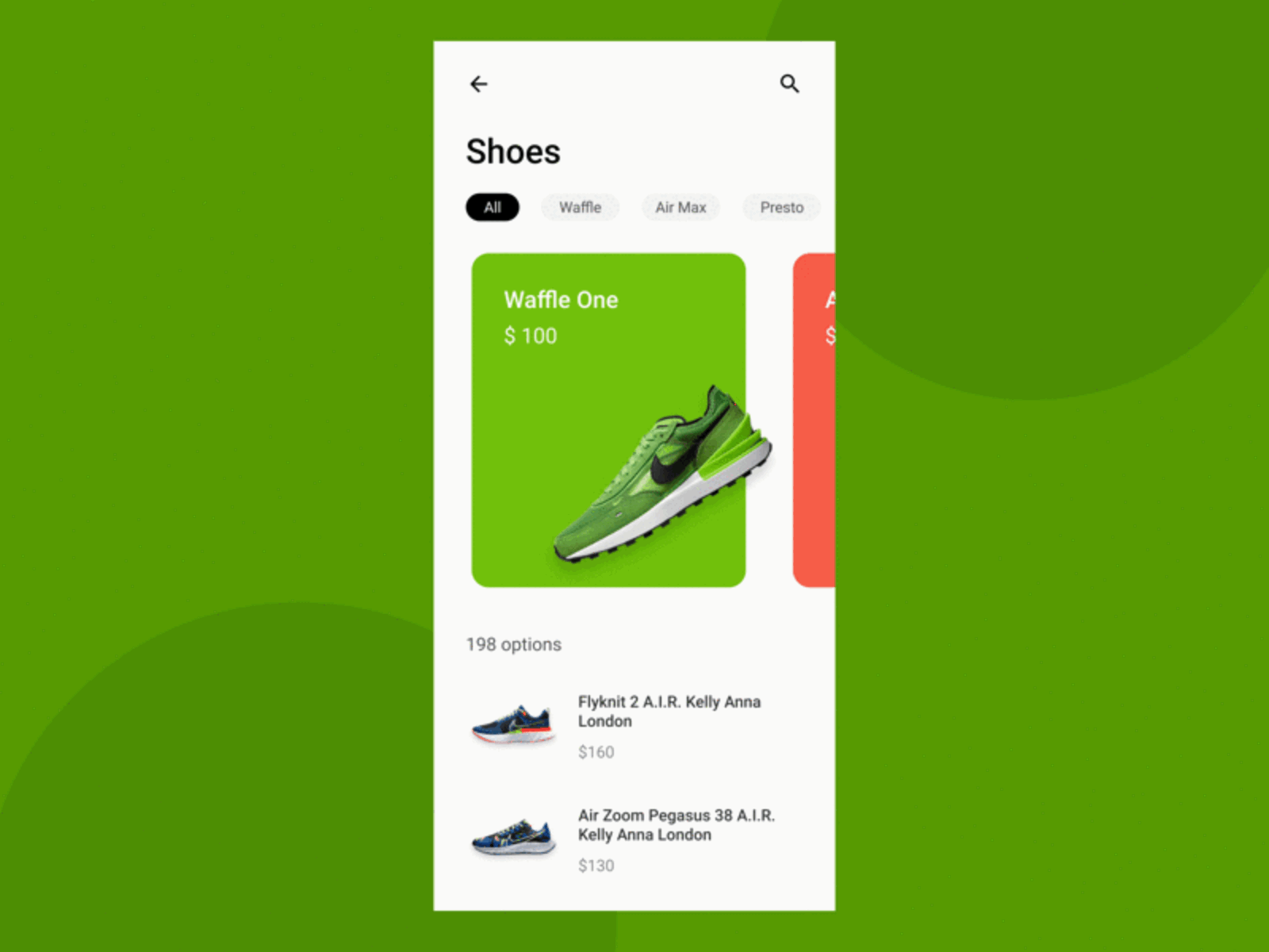 Shoe Store App Designs, Themes, Templates And Downloadable Graphic ...