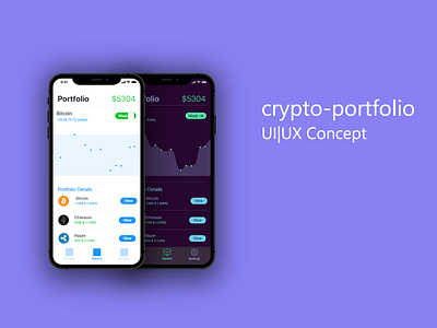 crypto-portfolio Concept