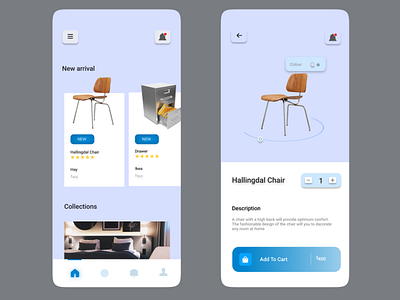 Furniture E-commerce app