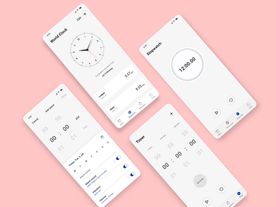 Clock App UI