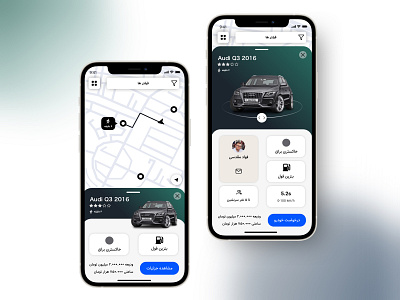 Car rent App Design design product design sketch ui ux