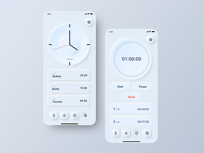 What time is it ? design product design sketch soft ui ui