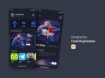 App store redesign design product design sketch ui