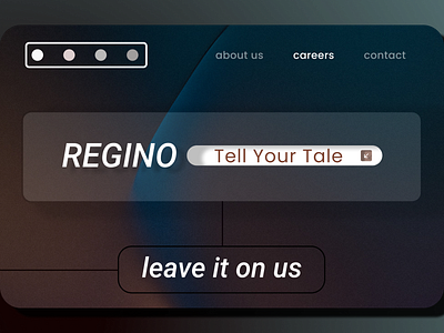 REGINO : Law Firm | Landing Page UI branding graphic design ui