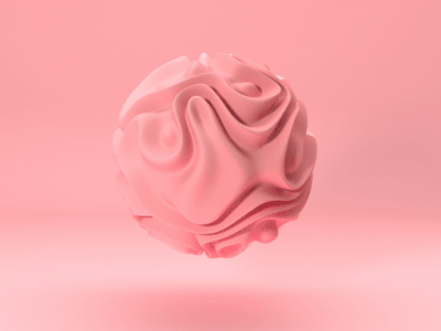 pink morph sphere 3d abstract c4d cgi cinema4d design pink sphere wave