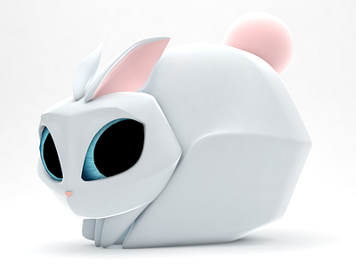 Bunny 3d animal bunny c4d cgi character cinema4d