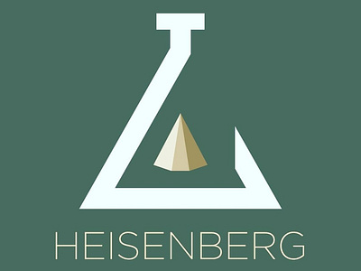 Heisenberg art clean design graphic design icon illustration illustrator logo minimal vector