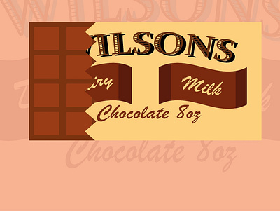 Wilsons - Chocolate art branding clean design graphic design icon illustration illustrator logo