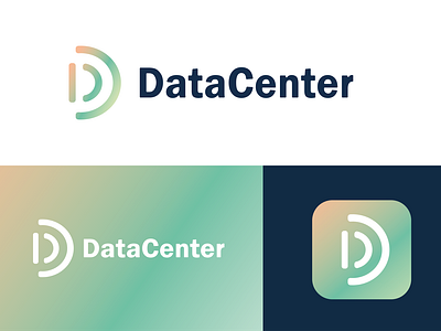Data Center - Logo Design (Letter D + Letter C)