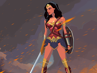 Wonder Woman amazona batman dc female film gal gadot lady sexy superhero superman warriror wonder woman