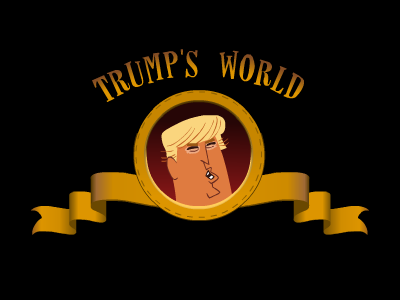 Trump's World 50s america caricature cartoon donald trump donaldtrump elections republican trump united states us usa
