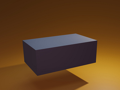 3d black rectangular object with yellow background rectangular object three dimensional