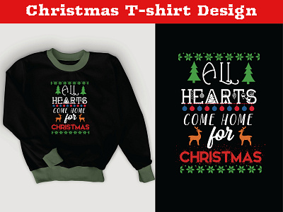 Christmas T-shirt design christmas tshirts