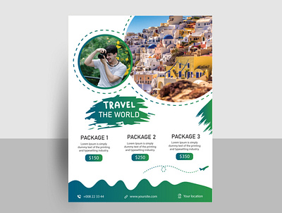 Travel Flyer Design travel flyer