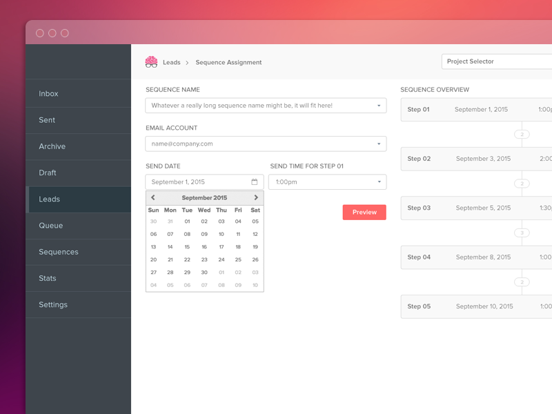 Sequence Assignment Ui By Ivan A Annikov On Dribbble