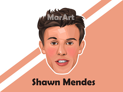 Shawn Mendes actor ai art cartoon character coreldraw cute design designcharacter graphic design ilustration indonesia photoshop shawn mendes singing vector