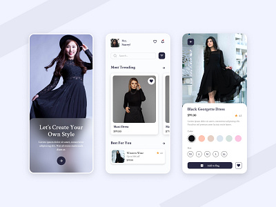 Women's Shopping App app ecommerce fashion mobile