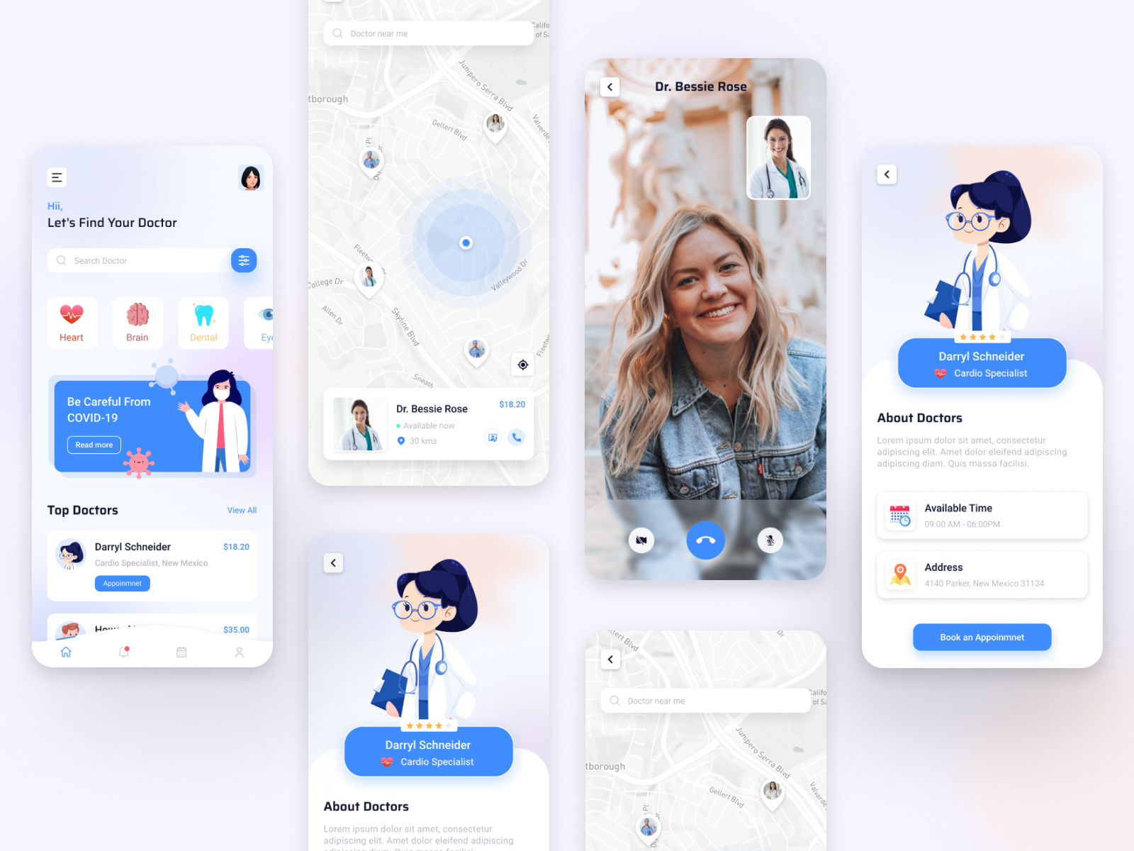 Doctor App by Emperor Brains Solutions LLP on Dribbble