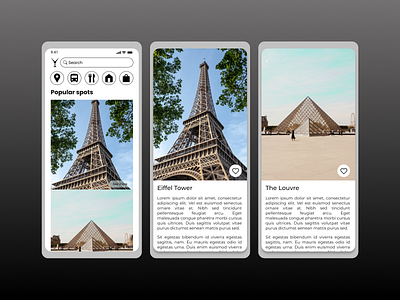 "Why Guide"- The Classic tour guide app design