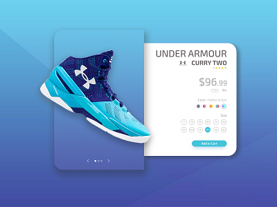 Steph Curry #30 Shoes basketball cart ecommerce shoes shop ui ui design