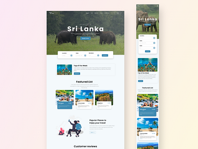 Explore Sri lanka Web Application